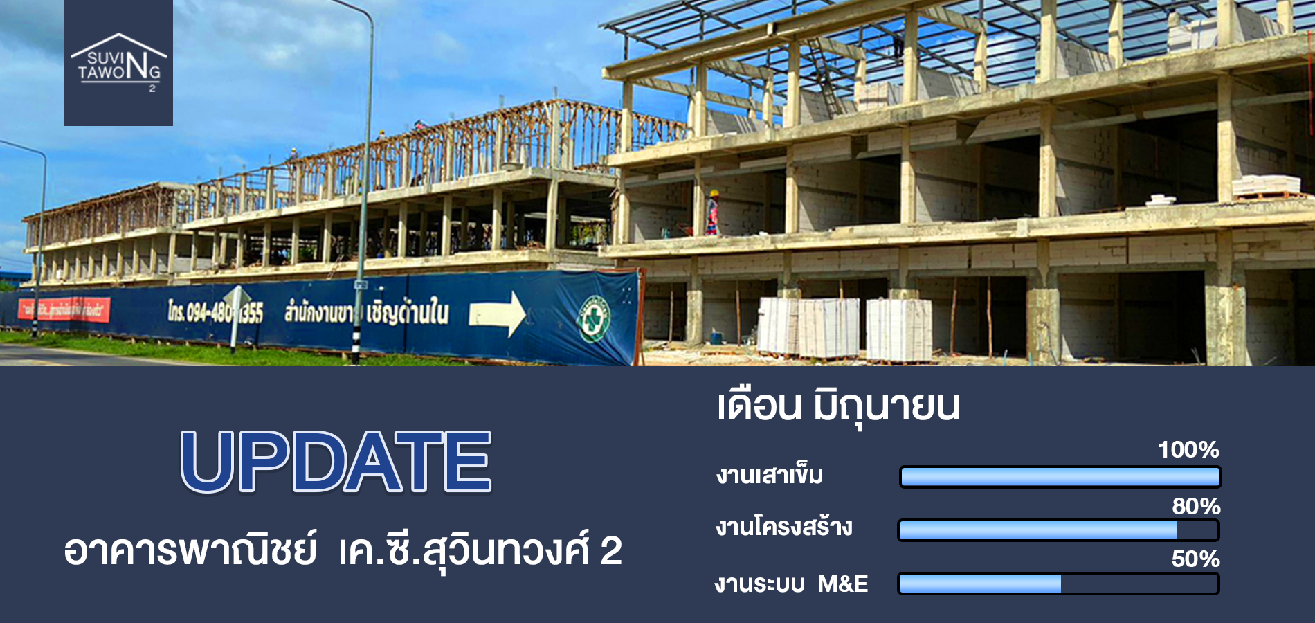 Banner อาคารพาณิชย์
